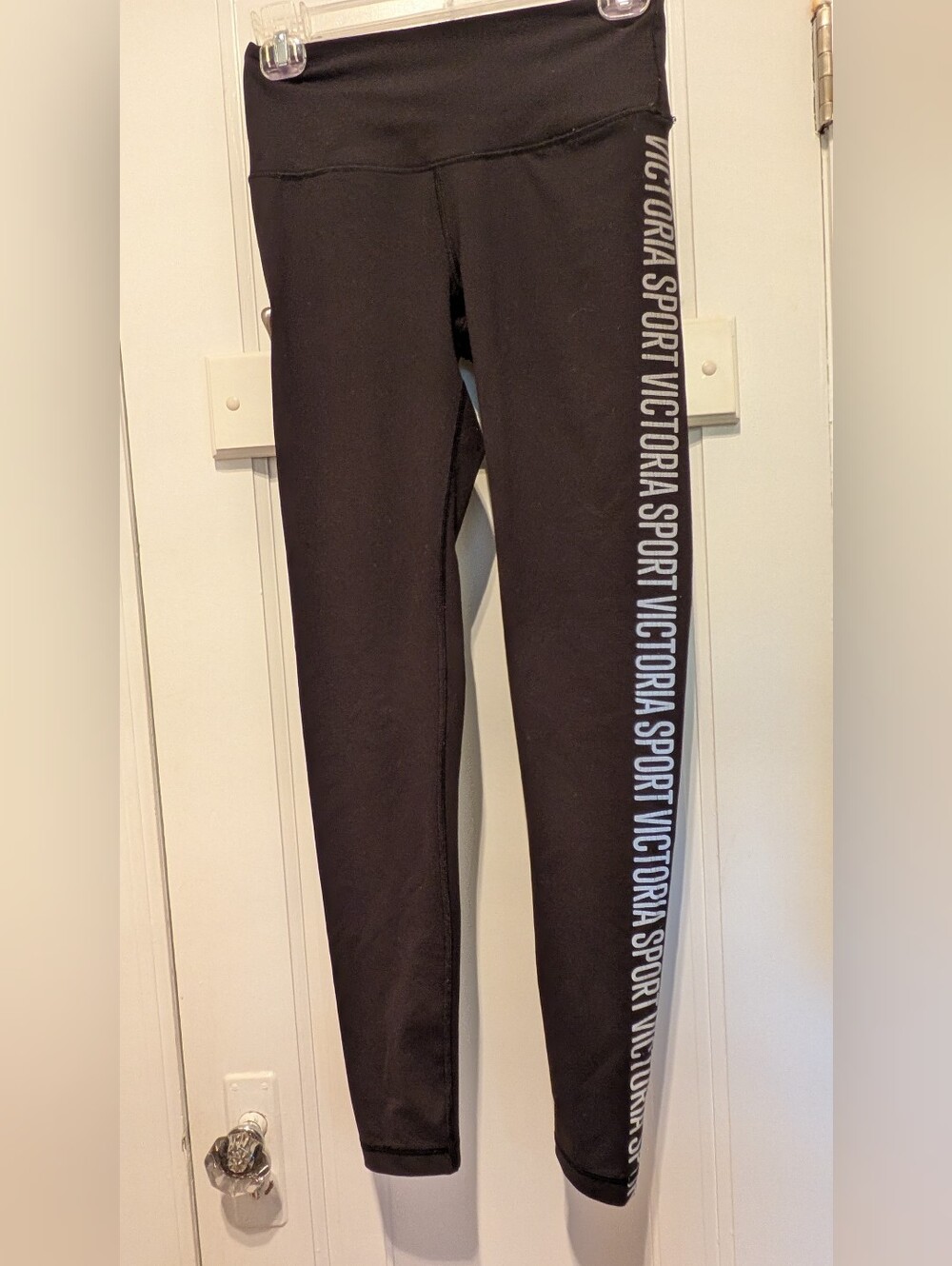 Victoria Sport Black Logo Track Joggers